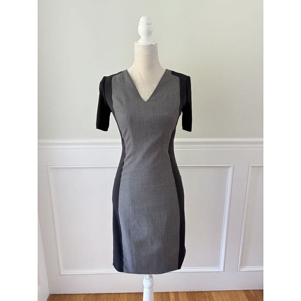 Elie Tahari NWT Alessia Wool Blend Stretch Sheath Dress 2